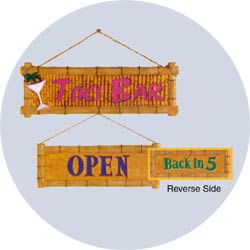 tiki bar signs