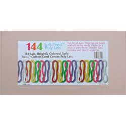 box jumbo plastic leis