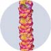 purple tropical orchid leis