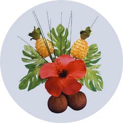 luau centerpiece