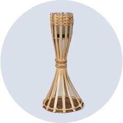 bamboo table torch