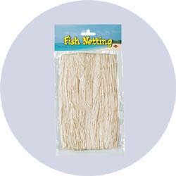 natural white decorative fish neting