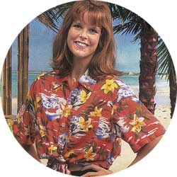 flower hawaiian shirt large