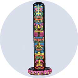 inflatable tiki pole