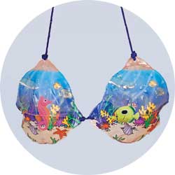 luau bikini top