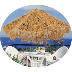 thatched umbrella cover